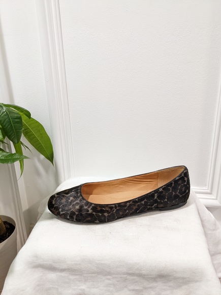 Leather cheatah print flats by Kenneth Cole - Picture 2 of 14